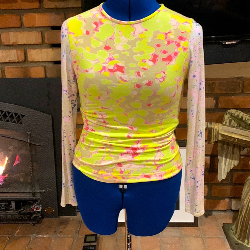 Carvin fitted long sleeve stretchy shirt